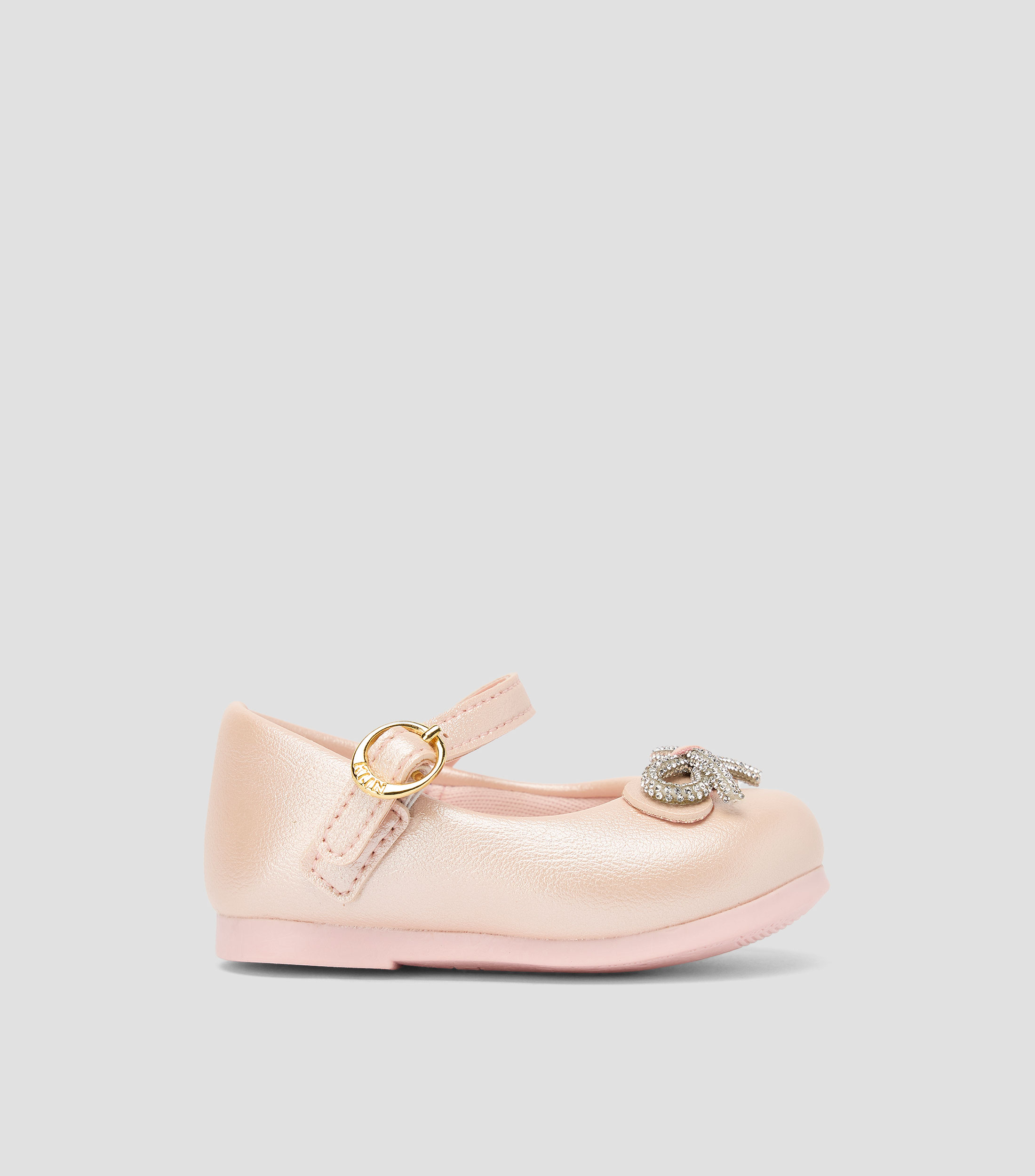 Flats Princesa con moño metálico Niña